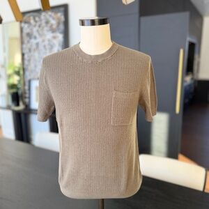 Men's Buck Mason Ribbed Sweater Tee (Rare)
